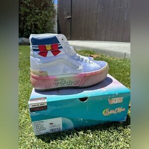 Vans Sailor Moon platform shoes